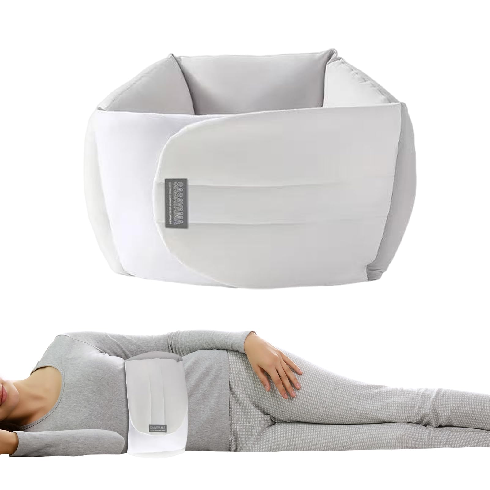 Coussin de soutien lombaire inférieur ajustable à 360 pour alignement du lit