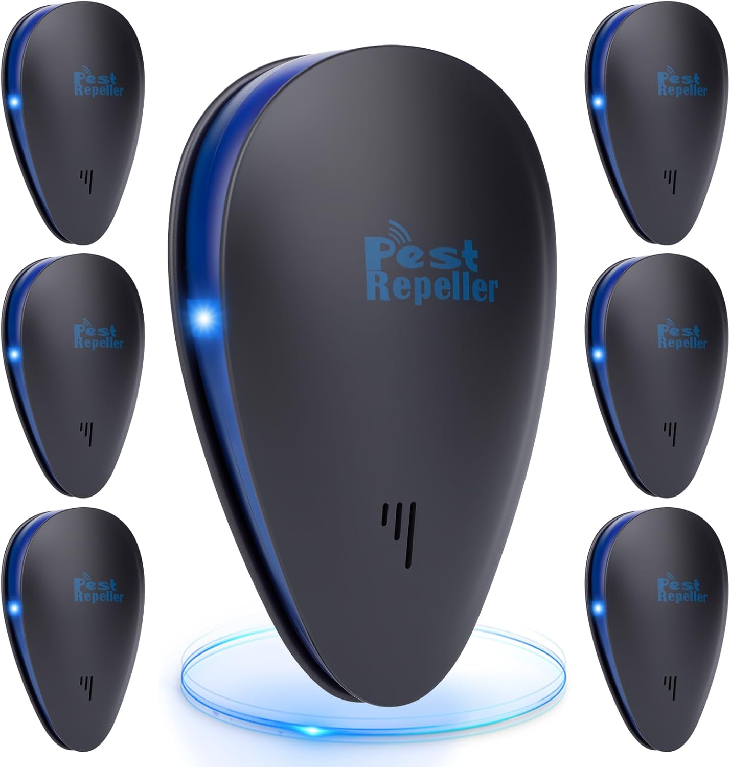 4 Pack 2026 Ultrasonic Repellent Indoor, Mouse Traps Insert Plug in, Pest Control Repellent Ant, Roach,Rodent, Mouse, Bugs, Mosquito, Spider, for Home, Office, Kitchen