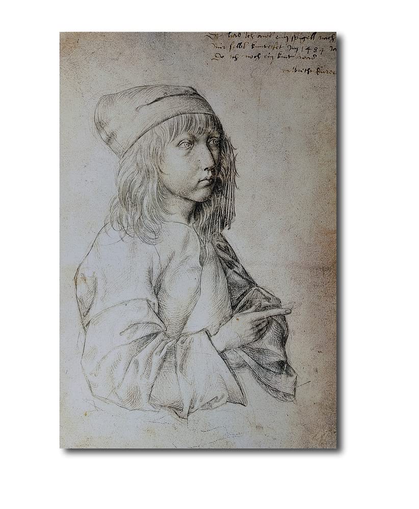 Impression sur toile de maître Albrecht Dürer autoportraits haut de gamme cadre bois