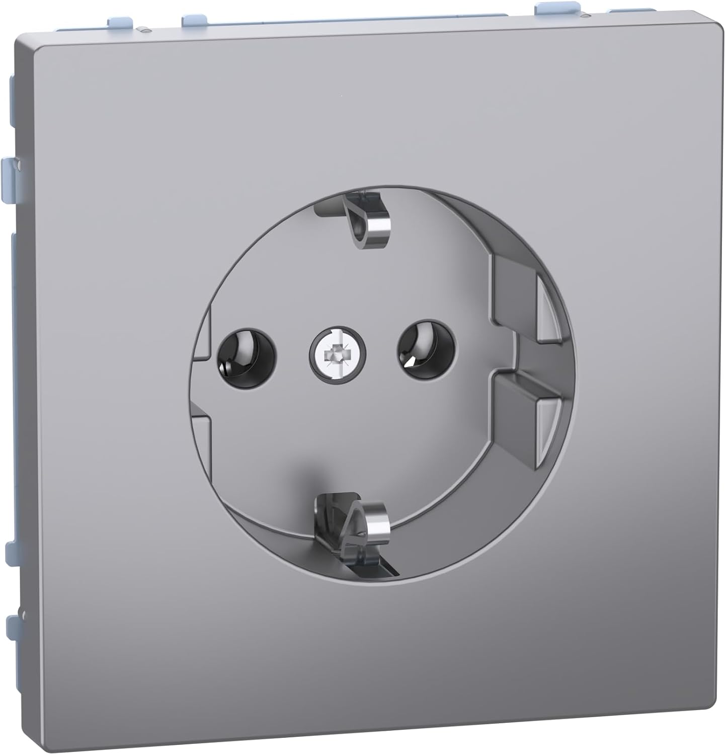Розетка Schneider Electric Merten MEG2301-6036 із захисним контактом, системний дизайн, нержавіюча сталь, виготовлено в Німеччині