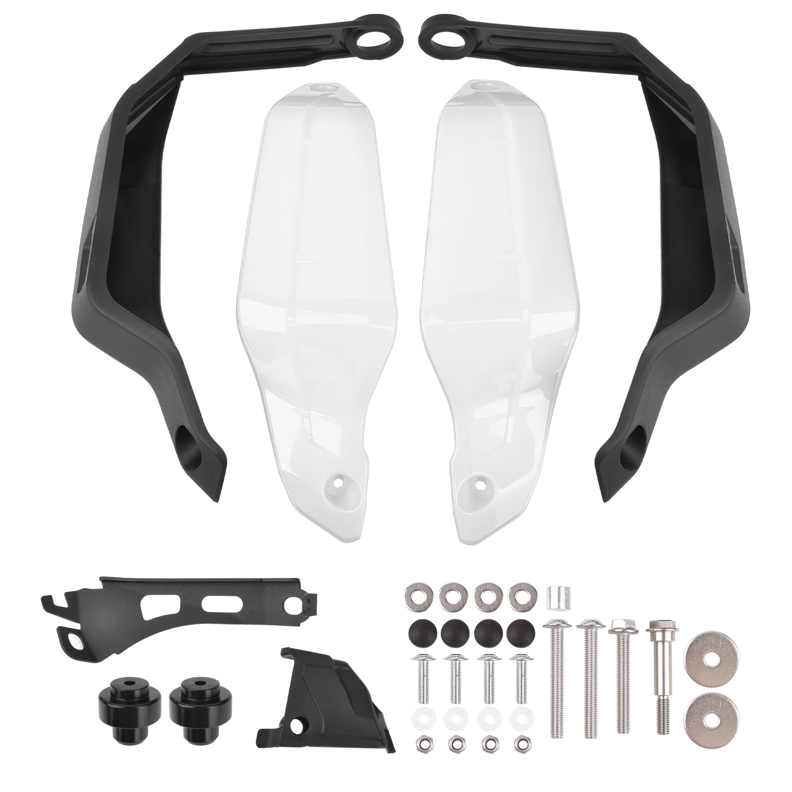 Paramani per moto Transalp XL750 2023-2026 Leva freno Protezione parabrezza Bianco 2 paia