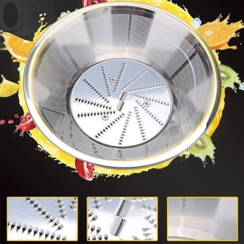 Juicer Machine, Centrifugal Extractor, Cold Press, 2 Speeds, for Fruits & Vegs, BPA-Free, Easy to Clean