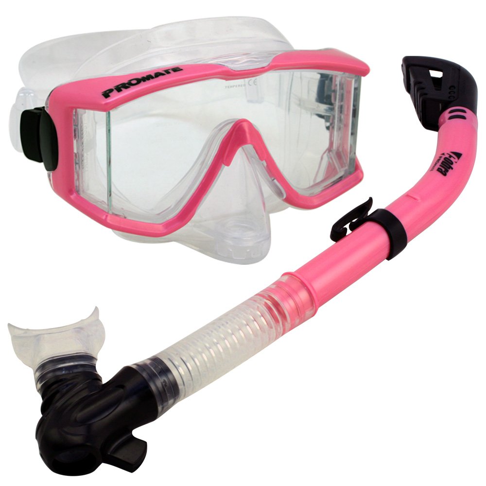 Snapklik.com : Snorkeling Scuba Dive DRY Snorkel Purge Edgless Mask ...