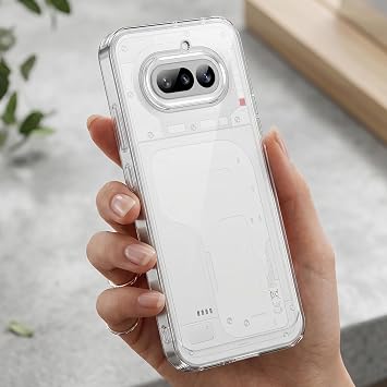 Nothing Phone 4a K l f Kamera Korumal  Darbe Emici  effaf Arka Kapak Tam  effaf [Nothing Phone 4a ile Uyumlu]