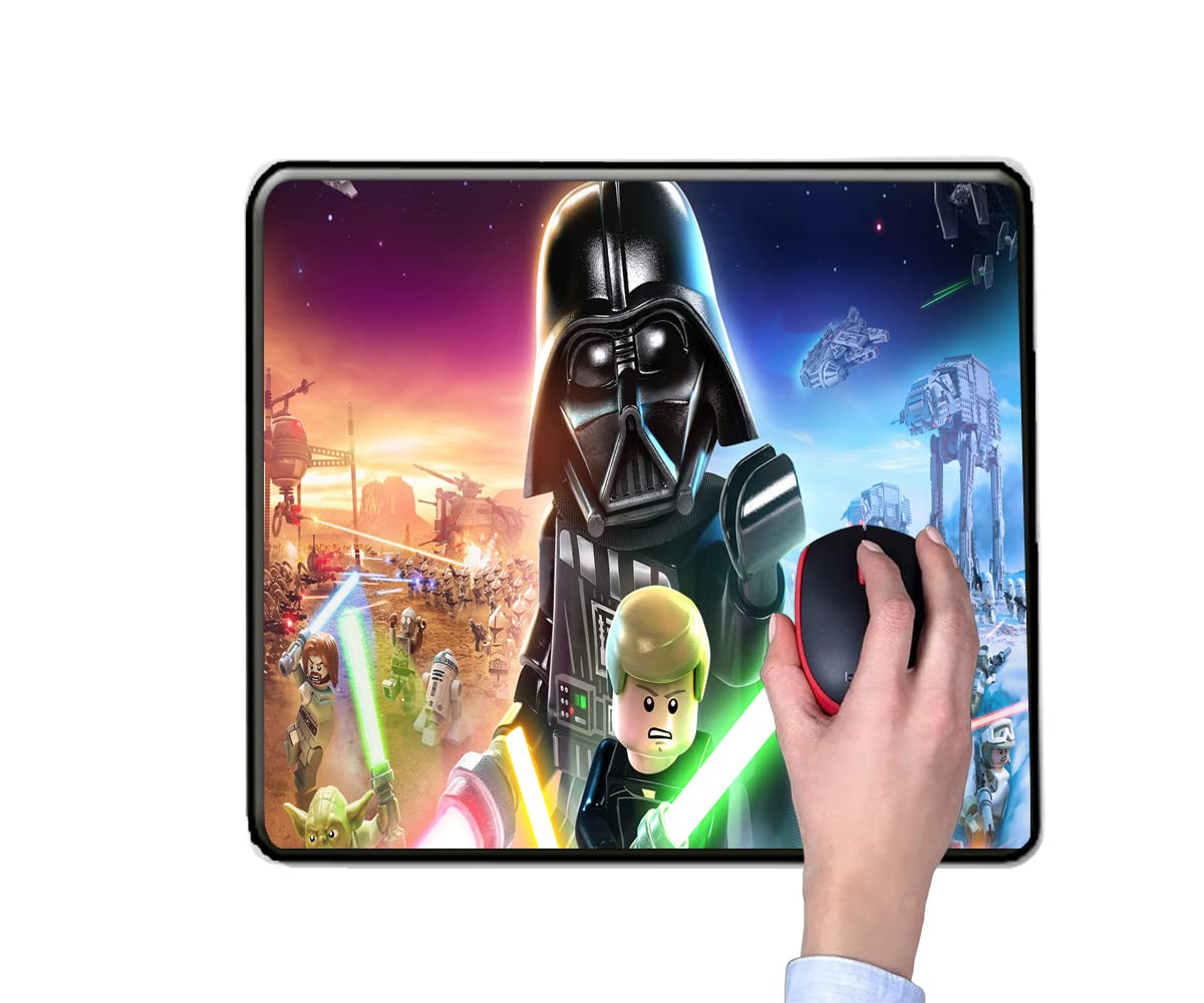 Charming Creations Gamer Printed Rubber Mouse Pad-Multi Rectangle Non-Slip Mousepad (MSD10) for Computer, PC, Laptop