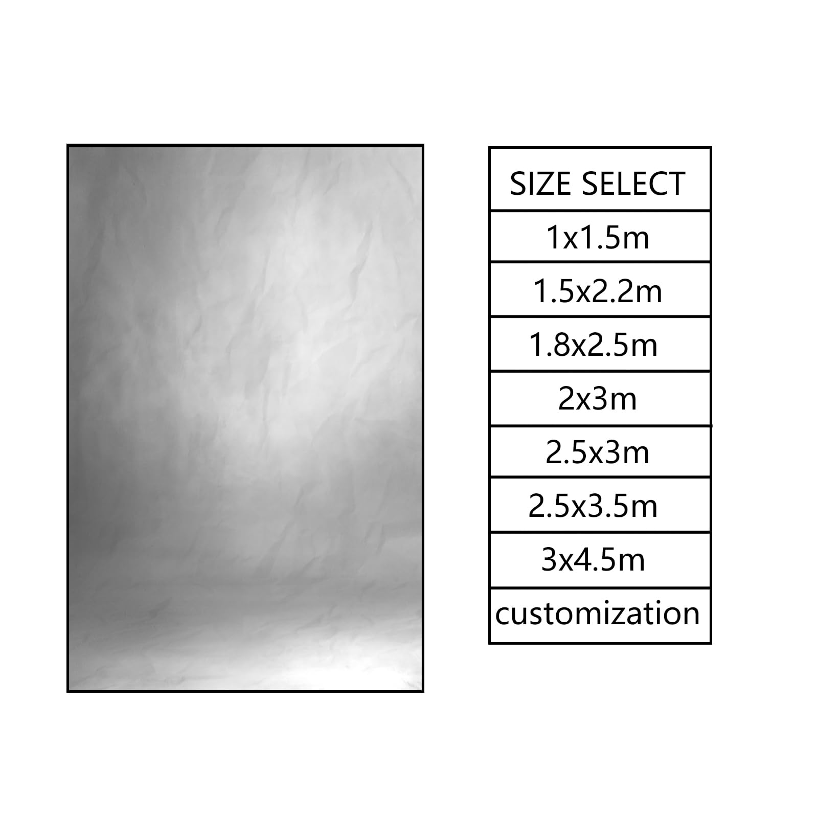 YongFoto 2,5x3,5m Fondo de fotografía de Fondo Gris Claro Resumen de Textura Fondos de sesión de Fotos para niños Adultos Retrato Accesorios de Estudio fotográfico Decoración de Fiesta Papel Pintado