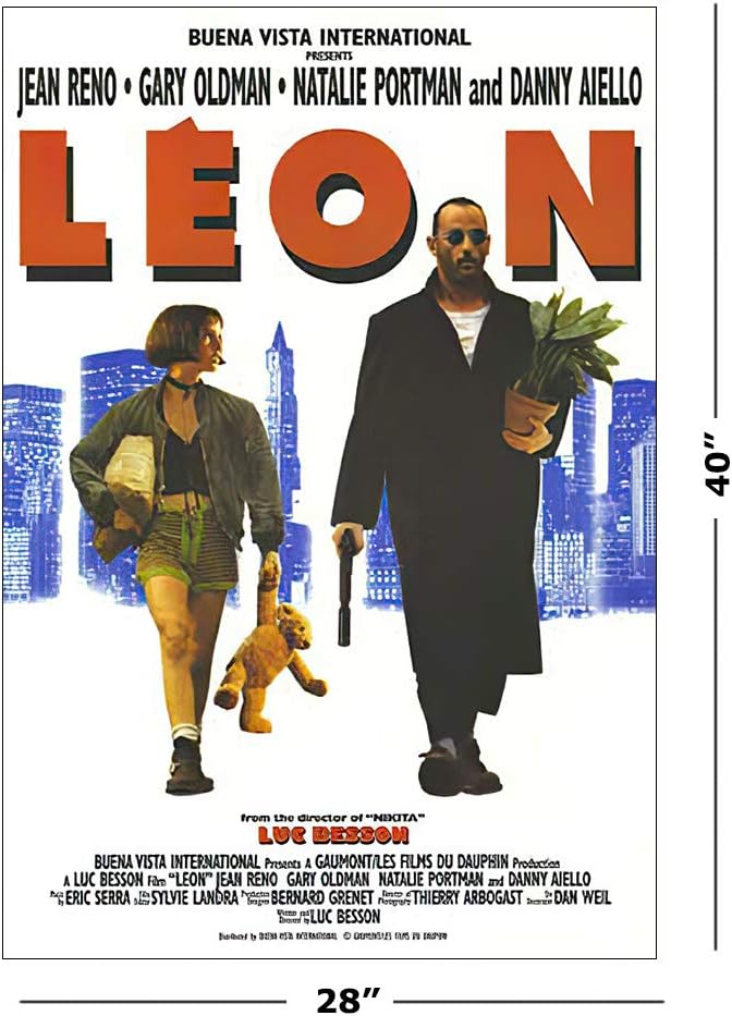 映画レオン 日本初公開の際の日本版ポスター