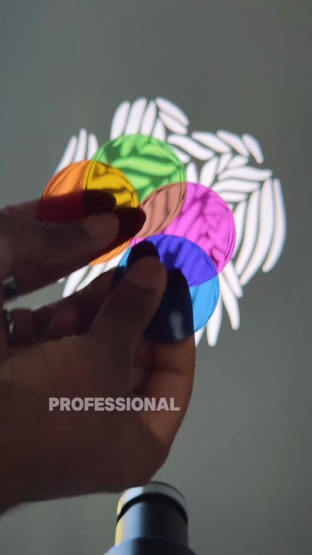 Snoot Ottico Bowens Con 25 Gobo - Proiettore Per Luci Aputure, Godox - Per Foto E Video Professionali - Foto 5