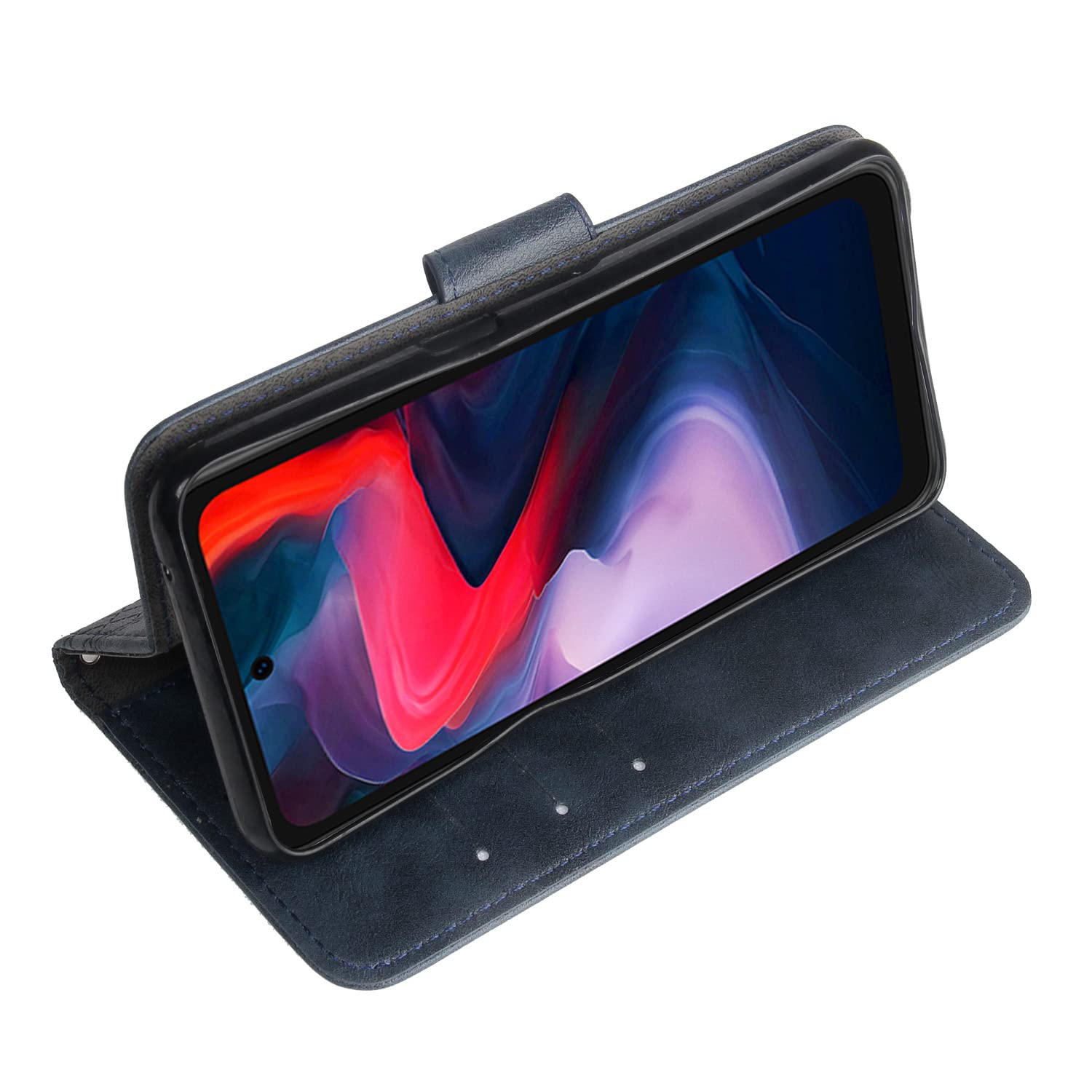 TienJueShi Dea Stand Portafoglio TPU Silicone In Pelle Cellulare Caso