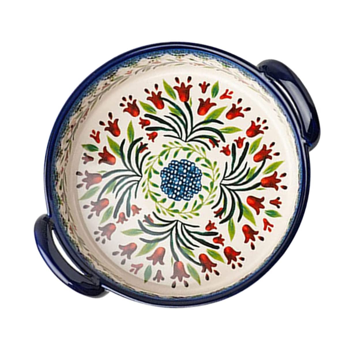 Hemobllo Ceramiczna Miska Do Pieczenia Miski Do Serwowania Naczynie Do Zapiekania Ryżu Miski Pokrywkami Ceramiczne Naczynia Pieczenia Naczynia Gotowania Na