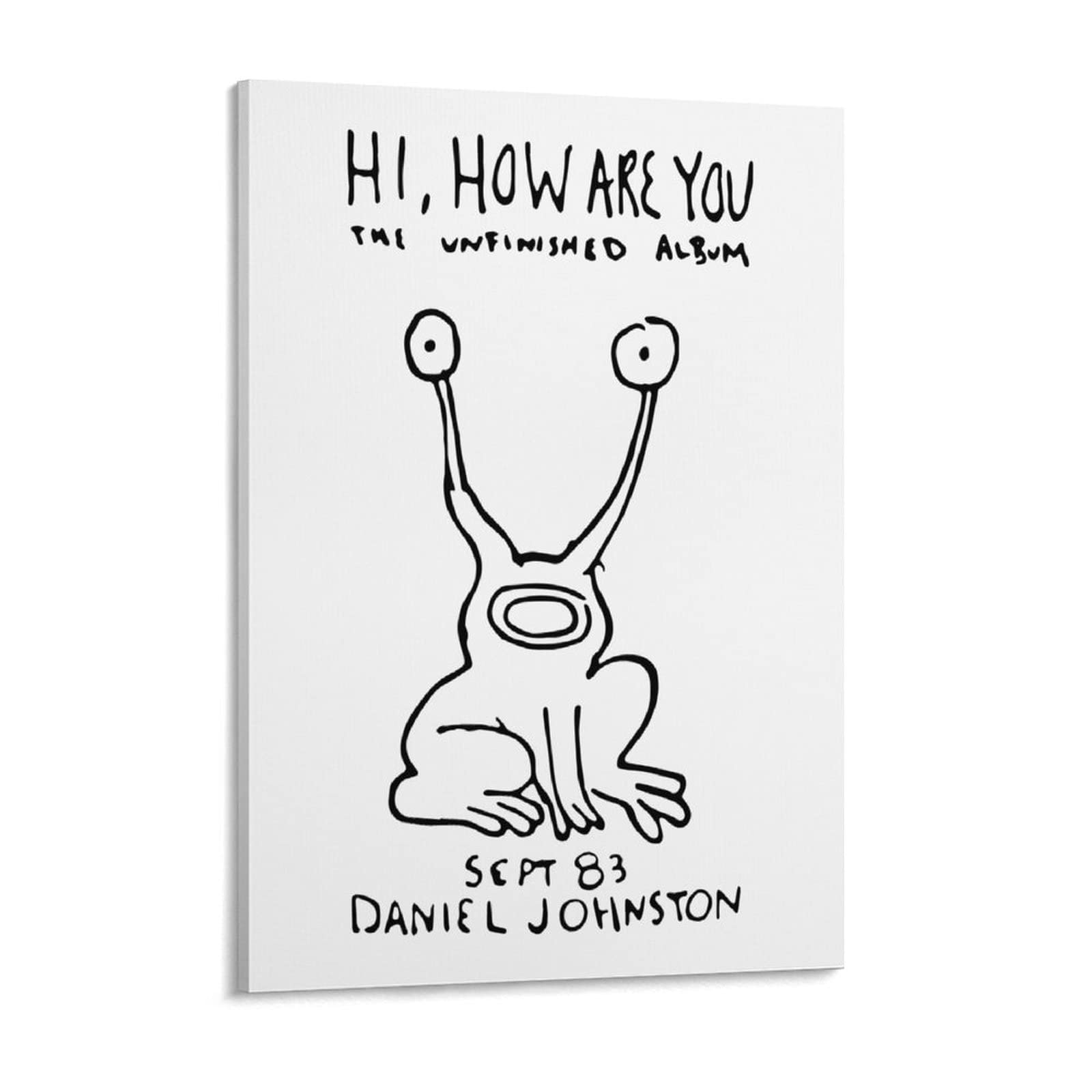 Amazon.co.jp: ポスター 装飾画 Daniel Johnston ダニエル