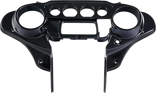 TCT-MOTORPARTS Cubierta de velocímetro de carenado interior delantero para Harley Electra Street Glide CVO Electra Glide FLHTCU FLHX 2014-2023