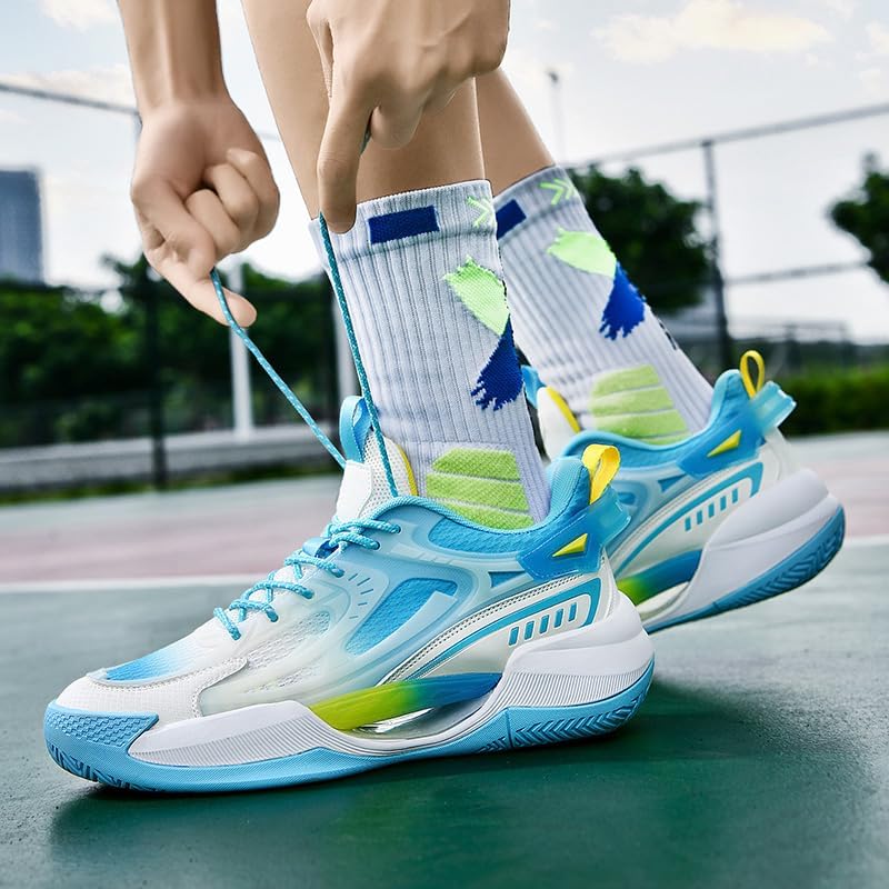 Women's Men's Basketball Shoes Breathable Comfortable Leightweight Fashion Non Slip Sport Outdoor Sneakers for Woman Man - Image 5