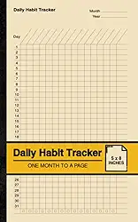 Daily Habit Tracker: Habit Tracking Notebook | One Month to a Page | Small