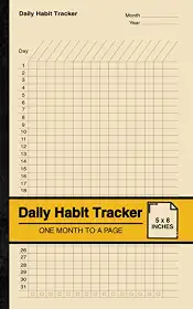 Daily Habit Tracker: Habit Tracking Notebook | One Month to a Page | Small