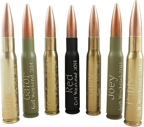 Personalized 50 Caliber Custom Bullet bottle Opener