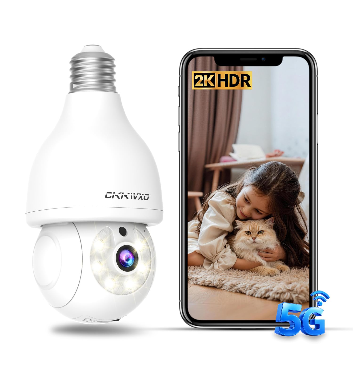 CiKiKWXO 2K Bulb Cam