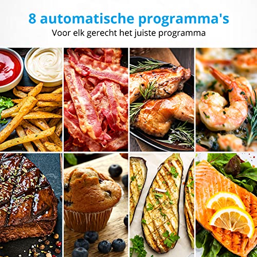 XXL Airfryer MD 19279, Vetvrij frituren, Digitaal bedieningspaneel, 8 Automatische programma's, 2000W Vermogen - Afbeelding 4