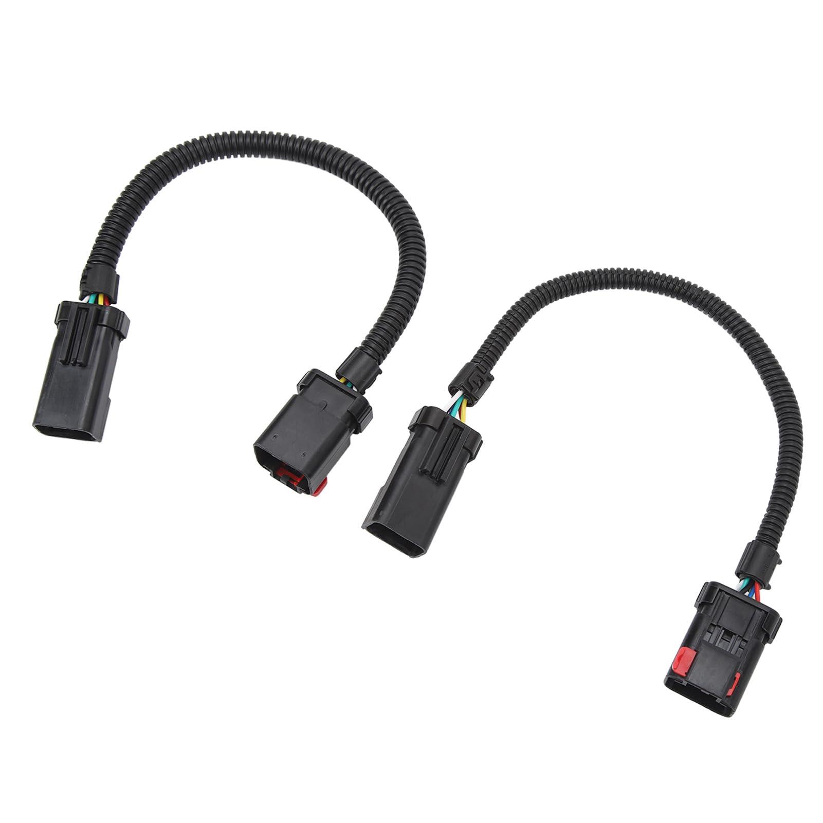 2 Pezzi Connettore Lampada Cablaggio Fanale Posteriore, Supporto Connettori Spina Cablaggio Fanali Posteriori, 55077346AA Accessori di Ricambio per RAM 1500 2500 3500