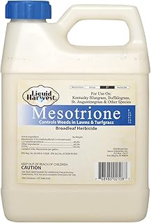 Liquid Harvest Mesotrione 32oz Professional Concentrate (Equivalent to Leading Brands) - Pre and Post-Emergent Weed Killer...
