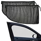 Car Window Sun Shades for Rivian R2 2026+, Breathable Mesh UV Protection Privacy Screen, Auto Side Door Mosquito Net Blinds,2 PCS Front Window Covers