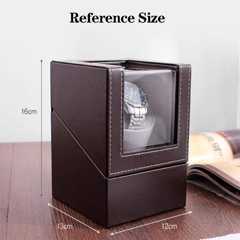 Bobinadora de Reloj, bobinadora automática de Reloj, Almohada de Cuero PU, Durabilidad Duradera, Motor silencioso, Caja agitadora de Reloj