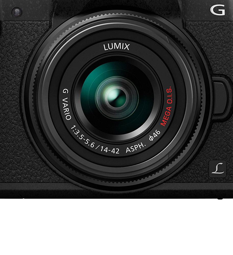 Panasonic LUMIX DMC-G7KEB-K Professional Camera with Lens - Black