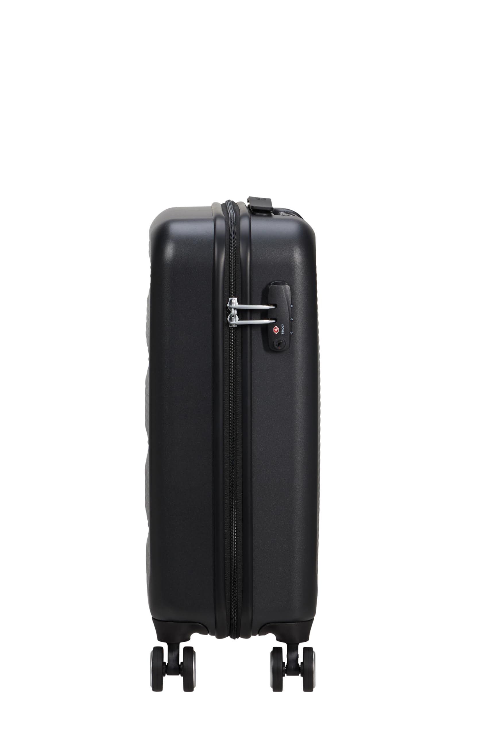 American Tourister Astrobeam - Spinner S, bagagli a mano, 55 cm, 36 L, nero (Storm Black)