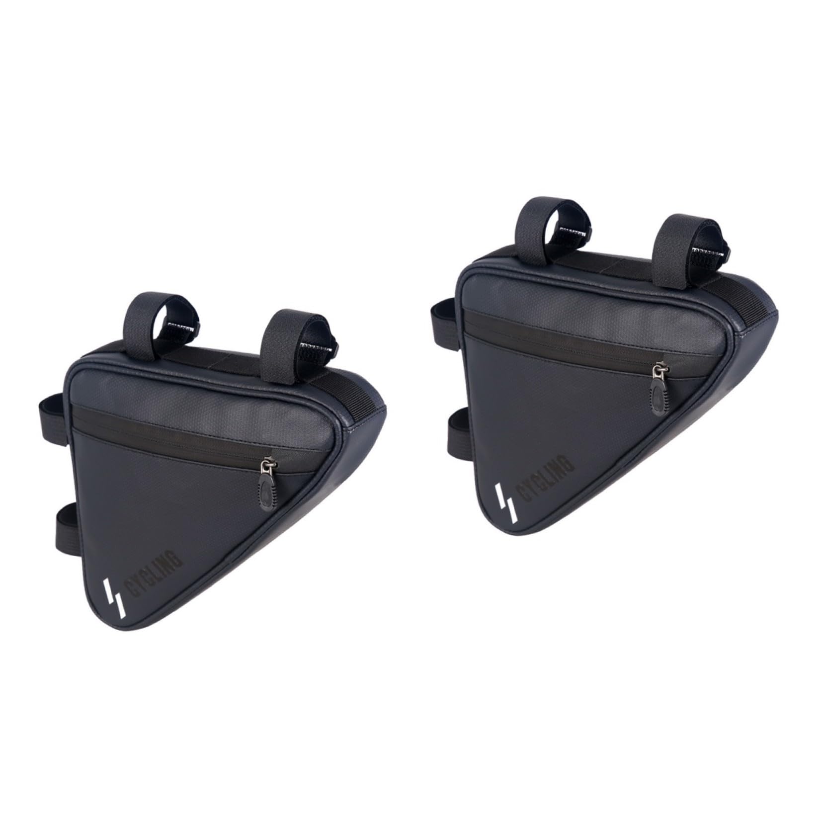 Sosoport 2piezas Bolsa para Bicicleta Soporte para Móvil y Accesorios para y Negro