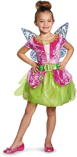 Miniatura 1 de Disfraz de campanita de Tinkerbell hadas y piratas de Disney clásico infantil de Disguise Un solo color