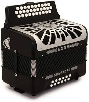 Amazon.com: Hohner Compadre GCF Accordion with Gig Bag (Black