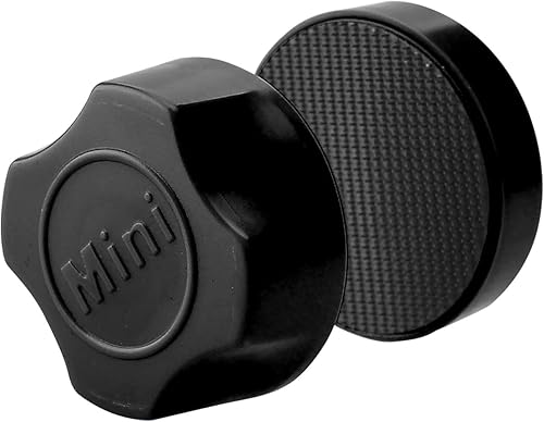 Lychee Mini raspador magnético de algas para pecera, cepillo de limpieza de acuario (negro)