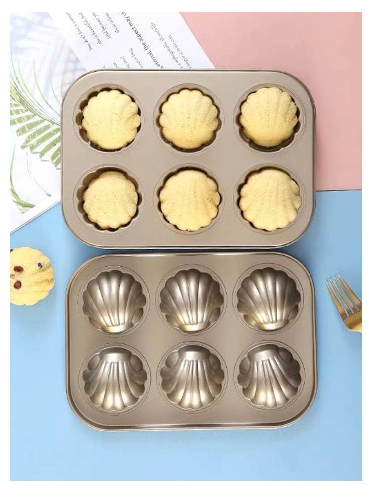 cuoca×Chiyoda シェル型 6個型 コキーユ型