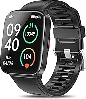DUREXO C18Pro Men's Smartwatch: 1.69" Touchscreen, 5ATM Waterproof, Multi-Sport Fitness Tracker, Android iOS Compatible
