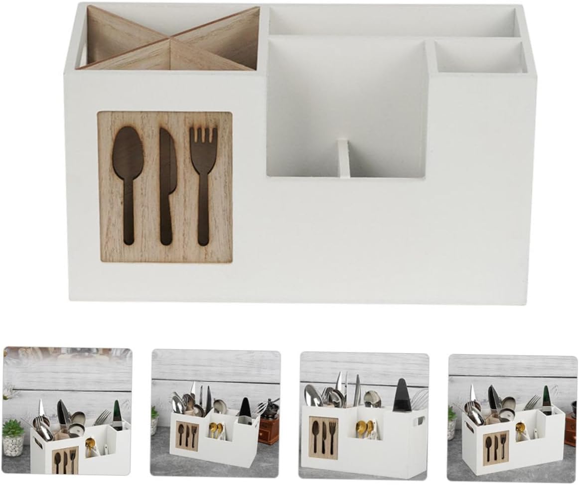 1Pc Utensil Holder Organizer for Kitchen Storage Multi Design for Spoons Forks Chopsticks Housewarming
