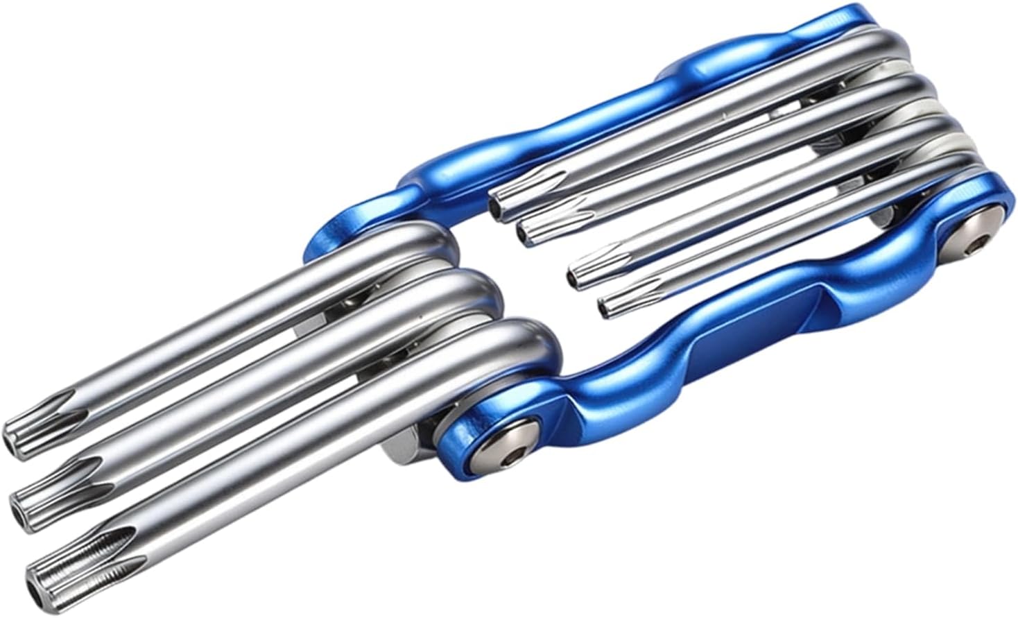 ordinarYone 11 in 1 Foldable Wrench Set Steel Hexagonal Tool Foldable Wrench For Automotive Repair And DIYer Maintenance