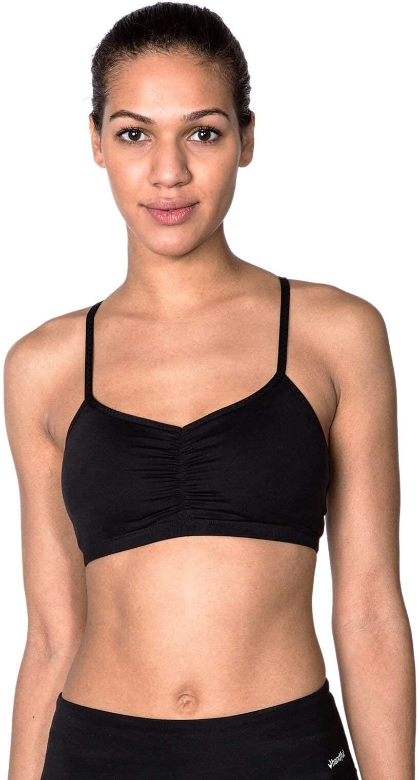 Women's Adjustable Sports Bra with Removable Pads, Versatile Workout Bra