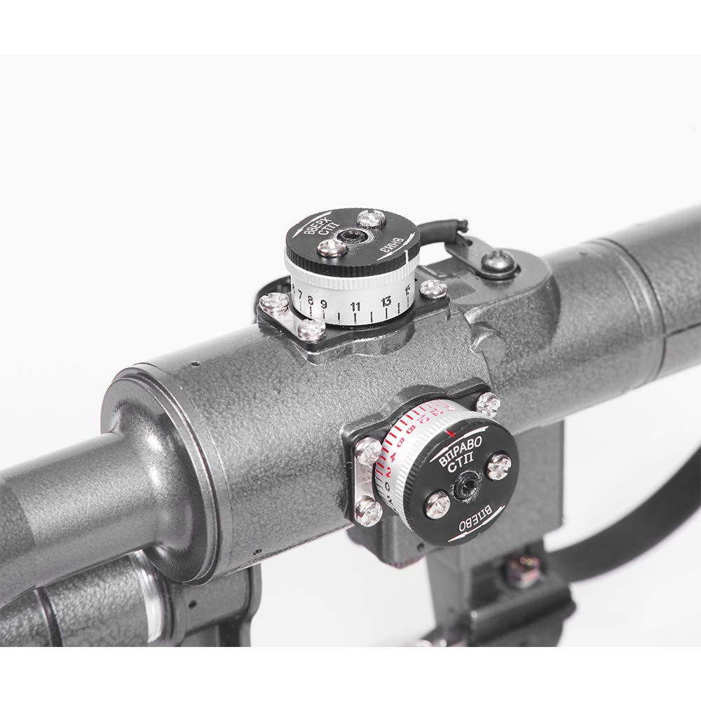 Sniper SVD Dragunov Scope SVD 4x24 POSP with Side Rail Mount Side Scope