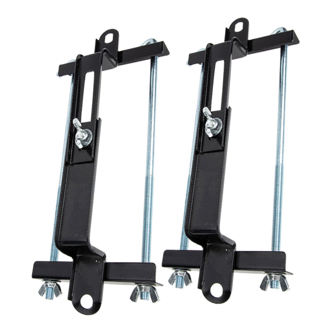 2 Pièces Support De Fixation De Batterie De Voiture Support De Montage De Batterie Automobile Et Réglable