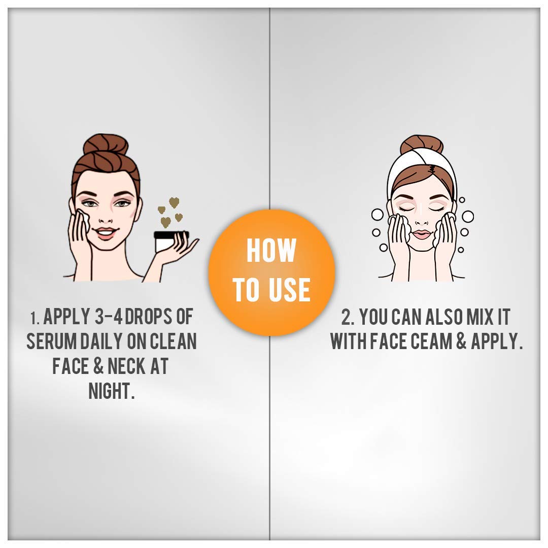Vedic Line Vitamin C Serum 20% Helps To Reduce Wrinkles, Fine Lines & Dark Spots With Orange Peel Oil To Enhance Skin Brightness,30Ml 2