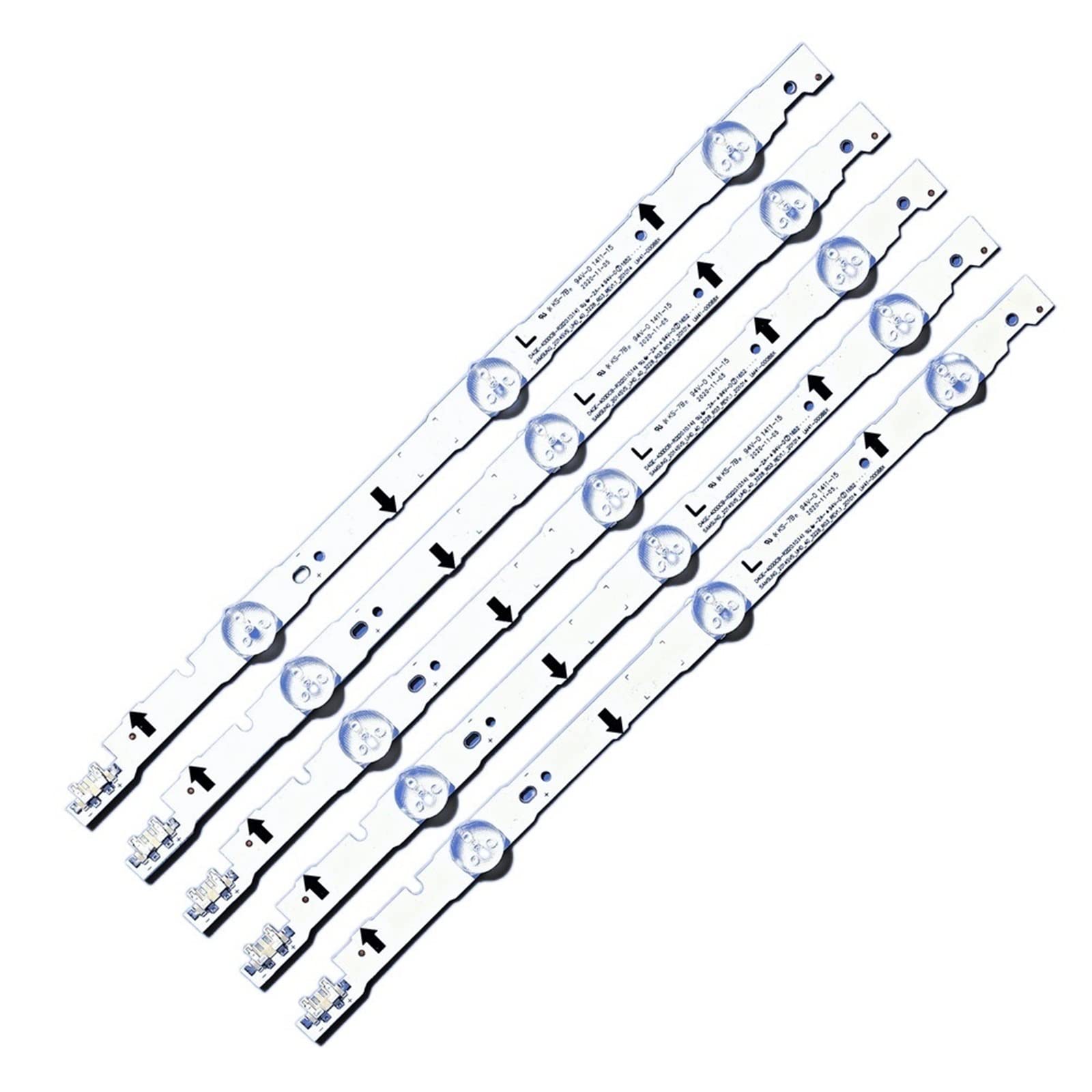 Kit Tiras LED for Retroiluminación Compatible for Samsung UE40H6400AW UE40H6600 UE40H6500S UE40H7000SL UE40J6240AK UE40J6200AW UE40H5000AK UE40J5100