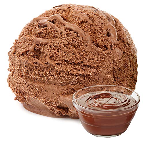 Nougat Geschmack Eispulver VEGAN - OHNE ZUCKER - LAKTOSEFREI - GLUTENFREI - FETTARM, auch für Diabetiker Milcheis Softeispulver Speiseeispulver Gino Gelati (Nougat, 10 kg)