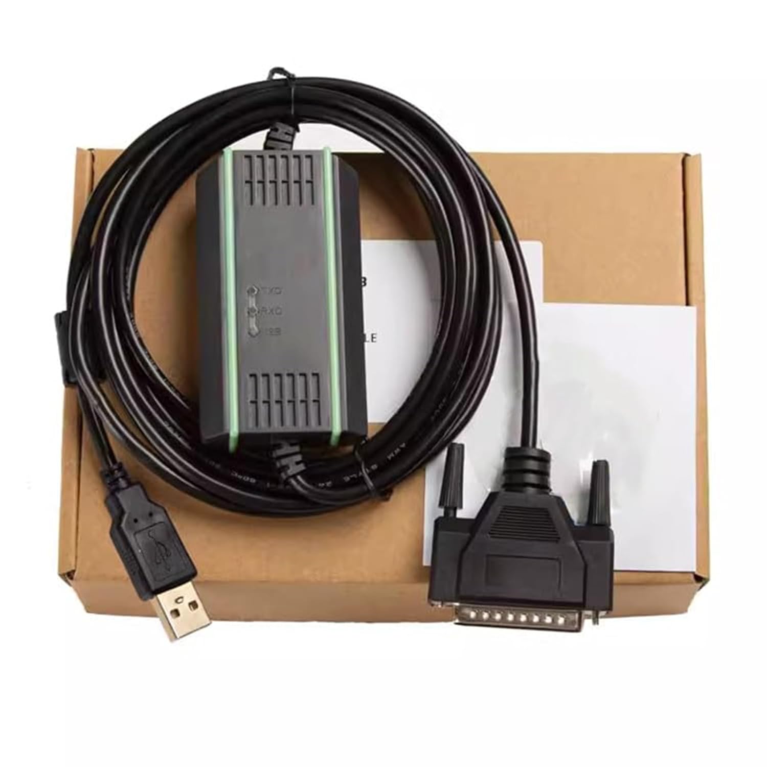 USB-1784-CP10 USB Port Programming Cable for AB PLC/5 Series 9399-C28 Download Cable Debugging Cable Data Cable Electromagnetic Isolation Model 3 M