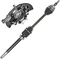 Vista 31 de Detroit Axle - 4WD Front 2pc CV Ejes para Chevy Trailblazer EXT GMC Envoy XL XUV Buick Rainier Isuzu Ascender Saab 9-7x Oldsmobile Bravada, 2 Ejes