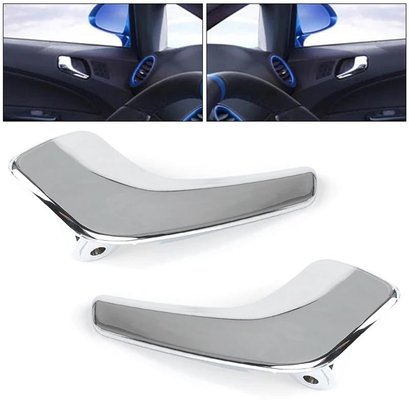 per Opel per Corsa D 2006-2014 Maniglia per Porta Interna Auto | Non appiccicoso, con buona tenacità e flessibilità(1 pair)