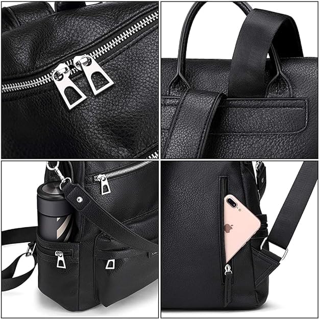 Image of TEXTREE Mini Small BackPack Daypack for Womens Girls Sequins Mini Small Travelling Outdoor Picnic School College Office Casual Daily use