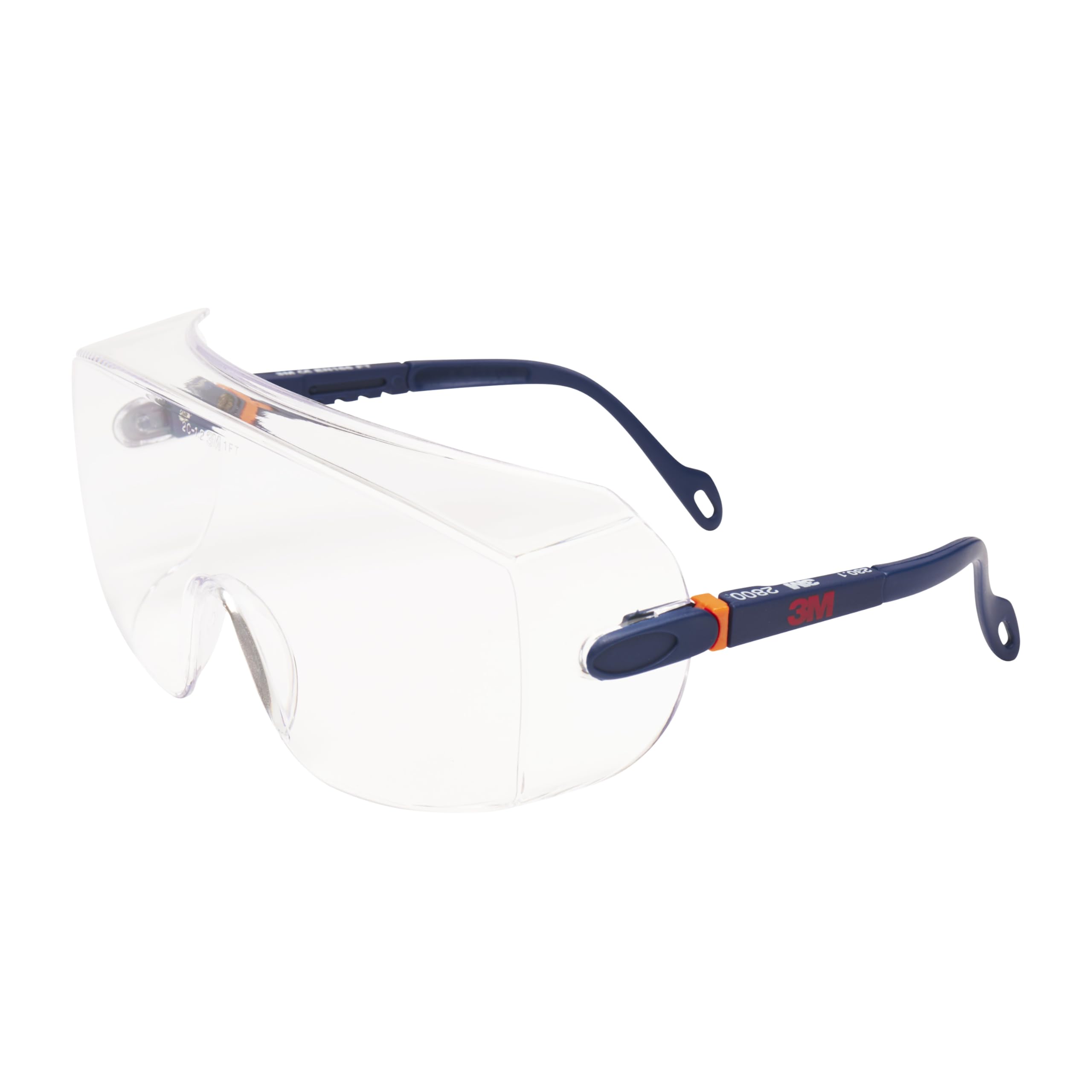 3M Safety Overspectacles, Anti-Scratch, Clear Lens, 2800
