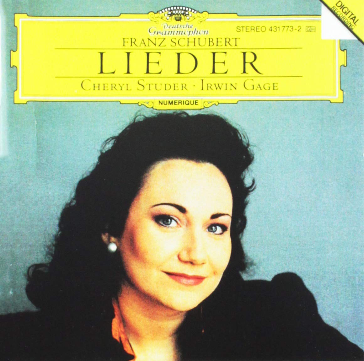 Schubert: Lieder; Cheryl Stude [Audio CD] Studer, Cheryl; Gage, Irwin