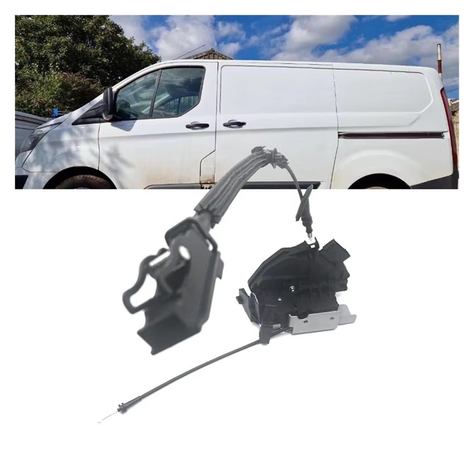 Rear Tailgate Boot Lock Latch for for Transit for Custom 2012- Front Right Center Door Lock Latch Mechanism Actuator BK21-V219A64-CH BK21-V219A64CK