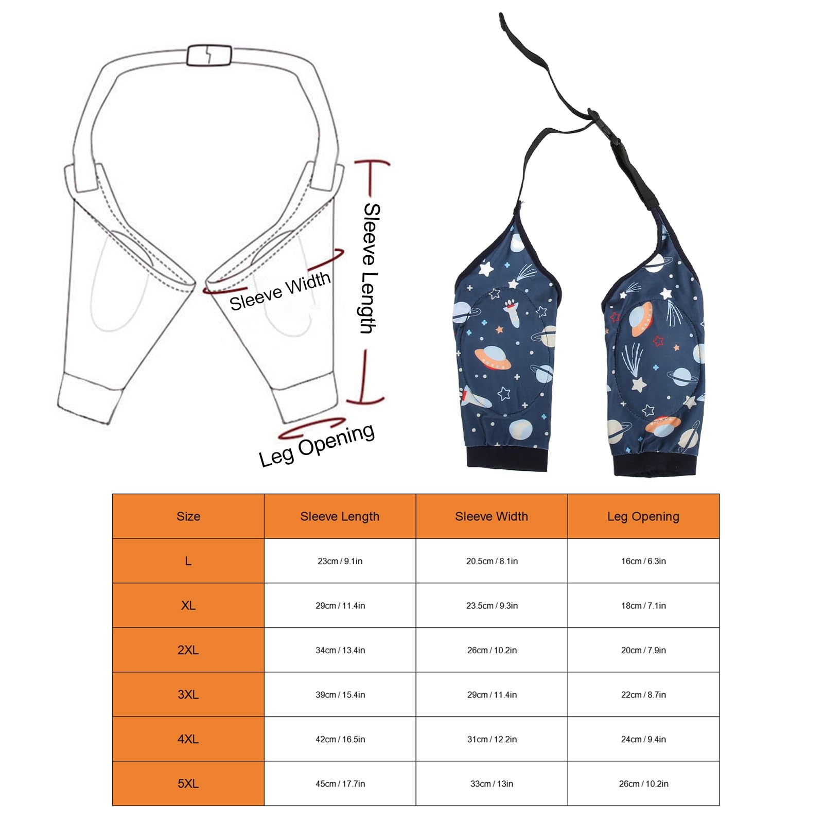 Pssopp Dog Front Leg Braces, XL - Image 2